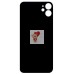 Задняя крышка для iPhone 11 Желтый (стекло, широкий вырез под камеру, логотип) - Премиум