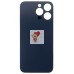 Задняя крышка для iPhone 14 Pro Золото (стекло, широкий вырез под камеру, логотип) - Премиум