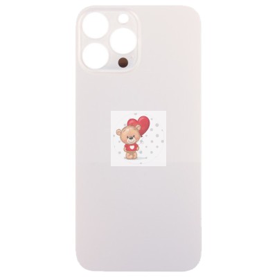 Задняя крышка для iPhone 13 Pro Max Золото (стекло, широкий вырез под камеру, логотип) - Премиум Задняя крышка для iPhone 13 Pro Max Золото (стекло, широкий вырез под камеру, логотип) - Премиум