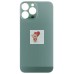 Задняя крышка для iPhone 13 Pro Max Зеленый (стекло, широкий вырез под камеру, логотип) - Премиум