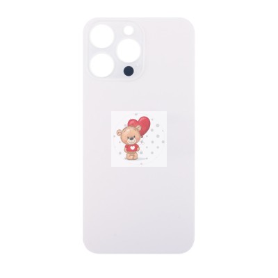 Задняя крышка для Apple iPhone 14 Pro Max Золото (стекло, узкий вырез под камеру, логотип) - Премиум Задняя крышка для Apple iPhone 14 Pro Max Золото (стекло, узкий вырез под камеру, логотип) - Премиум