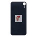Задняя крышка для iPhone Xr Коралловый (стекло, широкий вырез под камеру, логотип) - Премиум