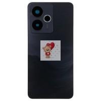 Задняя крышка для Realme 14T 5G RMX5078 Черный - Премиум