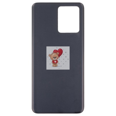 Задняя крышка для Realme 9 Pro+ (RMX3393) (черная)