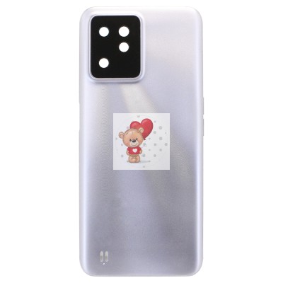Задняя крышка для Realme C31 Серебро