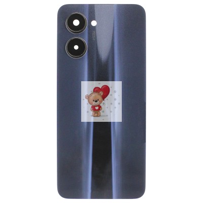 Задняя крышка для Realme C33 Черный - Премиум