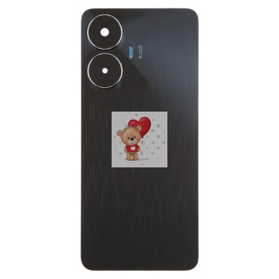 Задняя крышка для Realme C55 Черный - Премиум