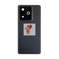 Задняя крышка для Realme RMX5085 Черный - Премиум Задняя крышка для Realme RMX5085 Черный - Премиум