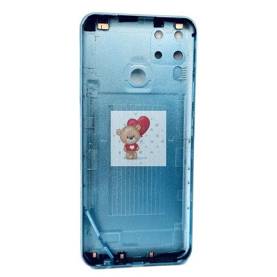 Задняя крышка для Realme Narzo 50A (RMX3430) (голубая)