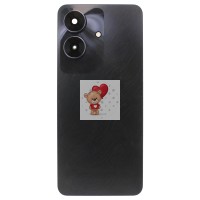 Задняя крышка для Realme Note 60 Черный - Премиум