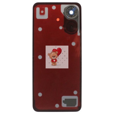 Задняя крышка для Realme Note 60x Черный - Премиум Задняя крышка для Realme Note 60x Черный - Премиум