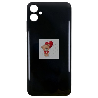 Задняя крышка для Samsung A042F Galaxy A04e Черный
