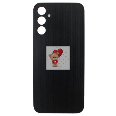 Задняя крышка для Samsung A14 4G A145F Черный - Премиум