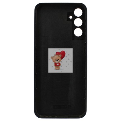 Задняя крышка для Samsung A14 4G A145F Черный - Премиум