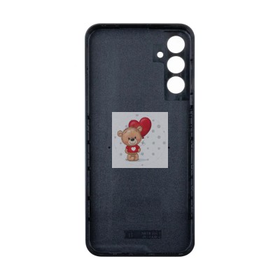 Задняя крышка для Samsung A145F Galaxy A14 4G (черная)