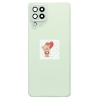 Задняя крышка для Samsung A225F Galaxy A22 Зеленый - Премиум