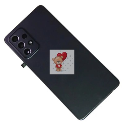 Задняя крышка для Samsung Galaxy A52 (A525F) Черный - Премиум