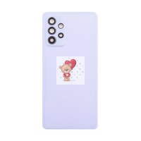 Задняя крышка для Samsung A526B Galaxy A52 5G Фиолетовый - Премиум