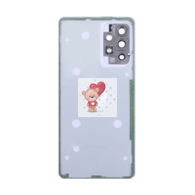 Задняя крышка для Samsung A526B Galaxy A52 5G Фиолетовый - Премиум