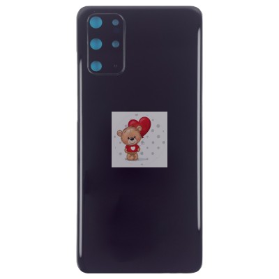Задняя крышка для Samsung G985F Galaxy S20+ Черный - OR