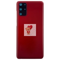 Задняя крышка для Samsung G985F Galaxy S20+ Красный - OR