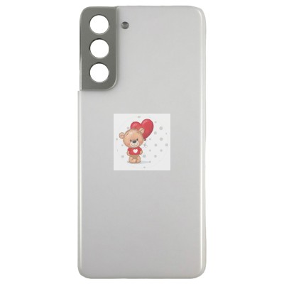Задняя крышка для Samsung G991B Galaxy S21 Белый - OR