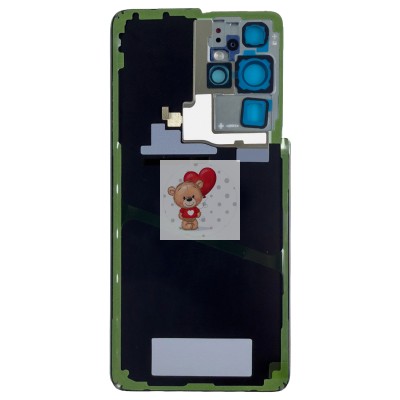 Задняя крышка для Samsung G998B Galaxy S21 Ultra Серебро - OR Задняя крышка для Samsung G998B Galaxy S21 Ultra Серебро - OR