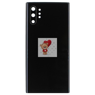 Задняя крышка для Samsung N975F Galaxy Note 10+ Черный - Премиум