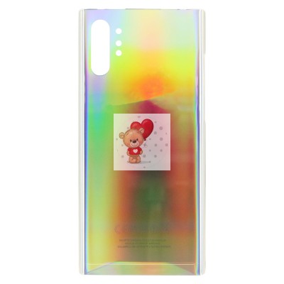 Задняя крышка для Samsung N975F Galaxy Note 10+ Серебро