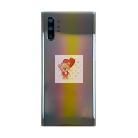 Задняя крышка для Samsung N975F Galaxy Note 10+ Серебро - Премиум Задняя крышка для Samsung N975F Galaxy Note 10+ Серебро - Премиум