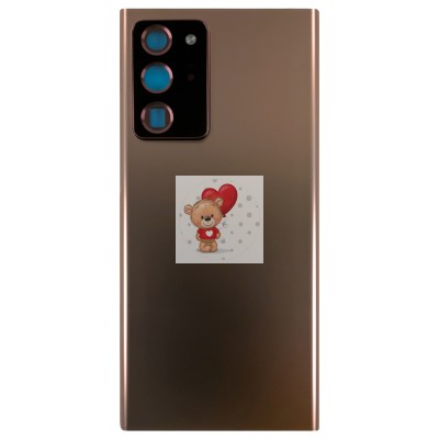 Задняя крышка для Samsung N985F Galaxy Note 20 Ultra Коричневый - Премиум