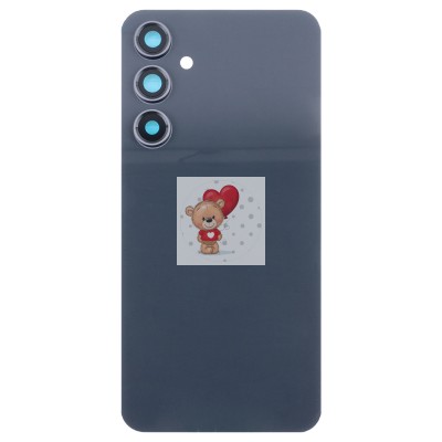 Задняя крышка для Samsung S711B Galaxy S23 FE (черная) - Премиум