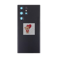 Задняя крышка для Samsung S908B Galaxy S22 Ultra Черный - Премиум Задняя крышка для Samsung S908B Galaxy S22 Ultra Черный - Премиум