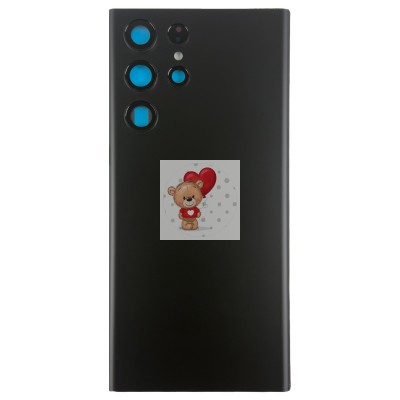 Задняя крышка для Samsung S908B Galaxy S22 Ultra Черный - OR