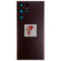 Задняя крышка для Samsung S908B Galaxy S22 Ultra Бордовый - OR