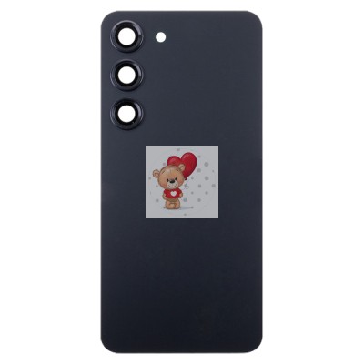 Задняя крышка для Samsung S911B Galaxy S23 Черный - Премиум