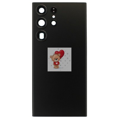 Задняя крышка для Samsung S918B Galaxy S23 Ultra Черный - OR