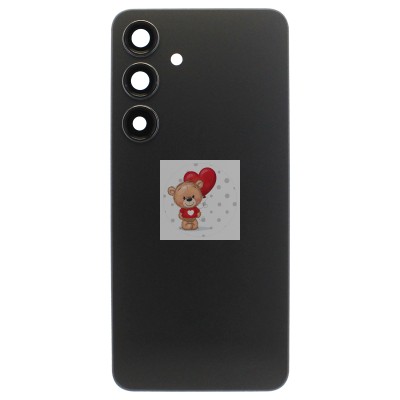 Задняя крышка для Samsung S921B Galaxy S24 (черная) - Премиум