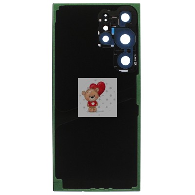 Задняя крышка для Samsung S928B Galaxy S24 Ultra (черная) - Премиум Задняя крышка для Samsung S928B Galaxy S24 Ultra (черная) - Премиум
