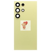 Задняя крышка для Samsung S928B Galaxy S24 Ultra Желтый - Премиум Задняя крышка для Samsung S928B Galaxy S24 Ultra Желтый - Премиум