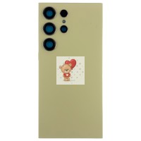 Задняя крышка для Samsung S928B Galaxy S24 Ultra Желтый - OR