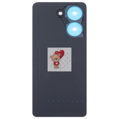Задняя крышка для Tecno Pova 5 Pro 5G (LH8n) (черная)