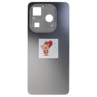 Задняя крышка для Tecno Spark 20 Черный - Премиум Задняя крышка для Tecno Spark 20 Черный - Премиум