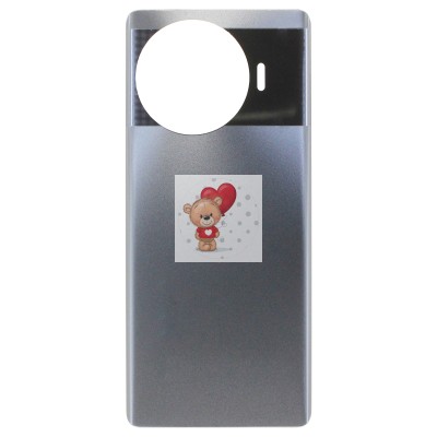 Задняя крышка для Tecno Spark 20 Pro+ Черный - Премиум