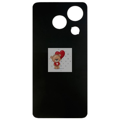 Задняя крышка для Tecno Spark 20C Черный - Премиум