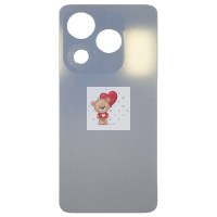 Задняя крышка для Tecno Spark 20C Белый - Премиум Задняя крышка для Tecno Spark 20C Белый - Премиум