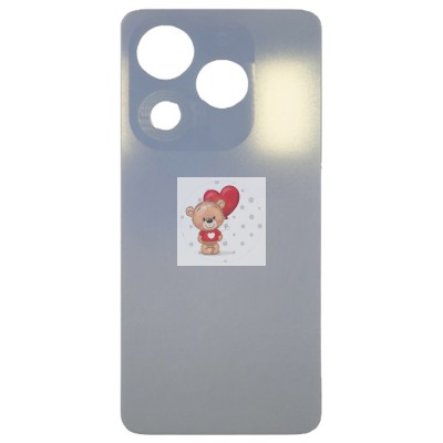 Задняя крышка для Tecno Spark 20C Белый - Премиум