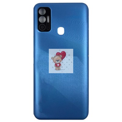 Задняя крышка для Tecno Spark 7 Синий