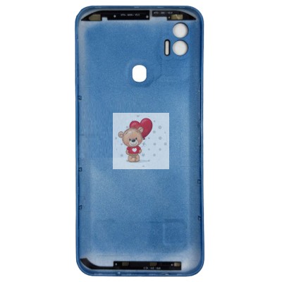 Задняя крышка для Tecno Spark 7 Синий