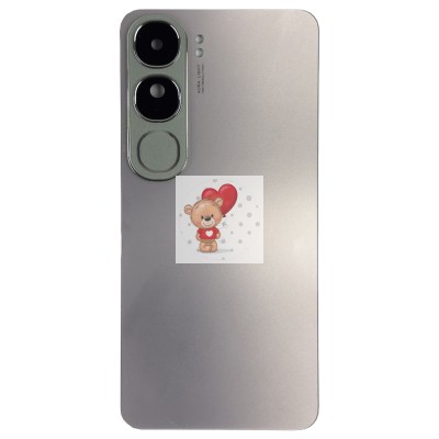 Задняя крышка для Vivo V2424 V40 Lite 4G Серебро - Премиум